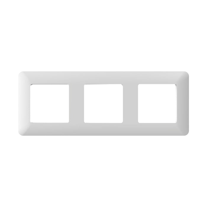 3 Gang Panel / White