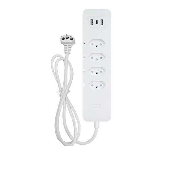 4 Outlets + 2 USB +1 Type C