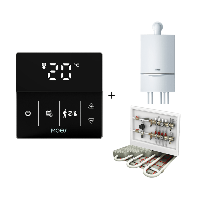 【GC】WiFi Water Floor & Water/Gas Boiler (3A) / Black