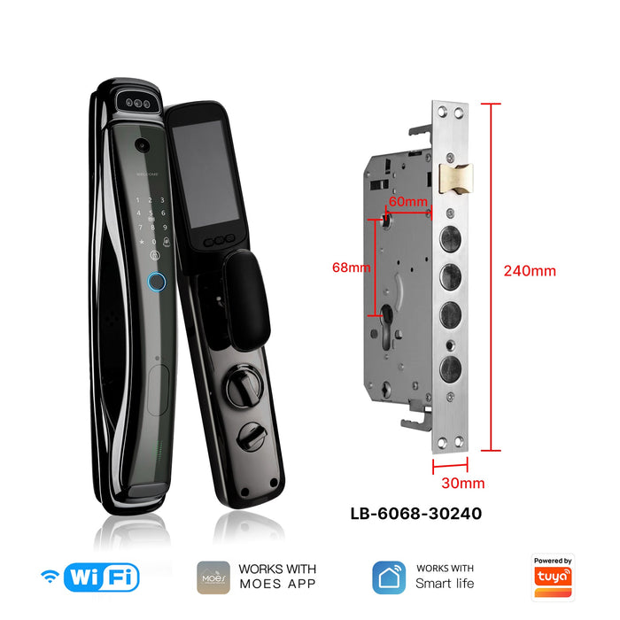 Door Lock + Lock body LB-6068-30240