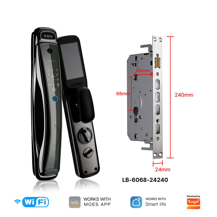 Door Lock + Lock body LB-6068-24240