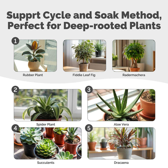WiFi Watering Device Irrigation Automation Timer Smart Cycle Soak Plant Watering Machine
