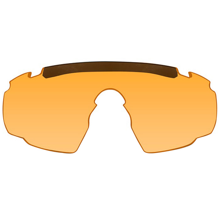 light rust lens of wiley x 308 saber advanced glasses