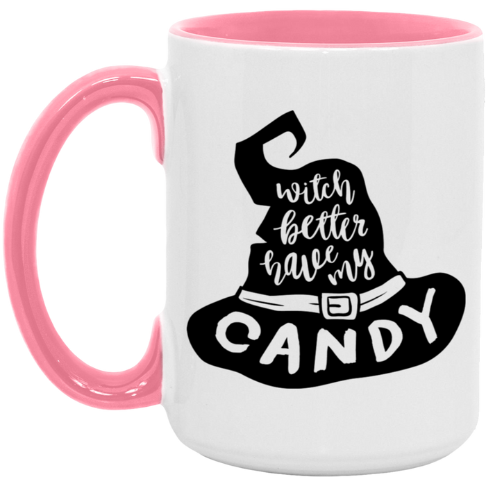 Witch Better Have My Candy ceramic coffee mug, product photo 5