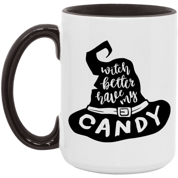 Witch Better Have My Candy ceramic coffee mug, product photo 6