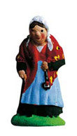 Woman with an Oil Lamp - Femme au Calen - Size Puce (Flea) / Chip