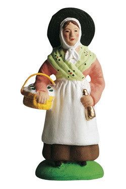 Woman with Goat Cheese - Femme à la brousse - Size #2 / Elite