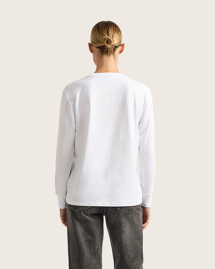 Women's Classic Long Sleeve T-Shirt - White