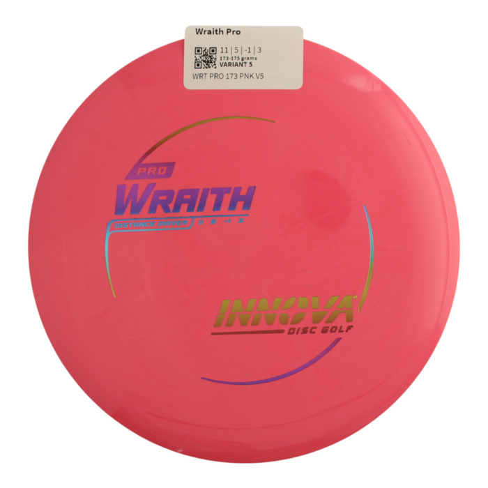 Innova Disc Golf Halo Star Wraith Distance Driver Overstable	Cold  weather Reliable	Experienced Players	Headwind Use	Pro plastic	 all Weather Consistent high glide forehand friendly good grip premium feel