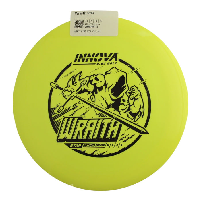 Innova Disc Golf Star Wraith Distance Driver Overstable	Cold  weather Reliable	Experienced Players	Headwind Use	star plastic	 all Weather Consistent high glide forehand friendly good grip premium feel