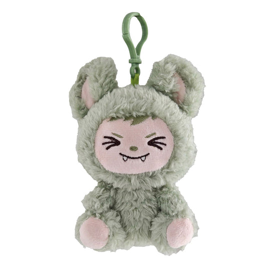 Yoonique Toys LaBabies 4.5 Inch Sherpa Green Clip