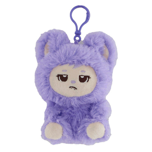 Yoonique Toys LaBabies 4.5 Inch Sparkle Purple Clip