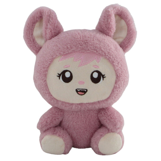 Yoonique Toys LaBabies 8 Inch Sherpa Pink Plush Toy
