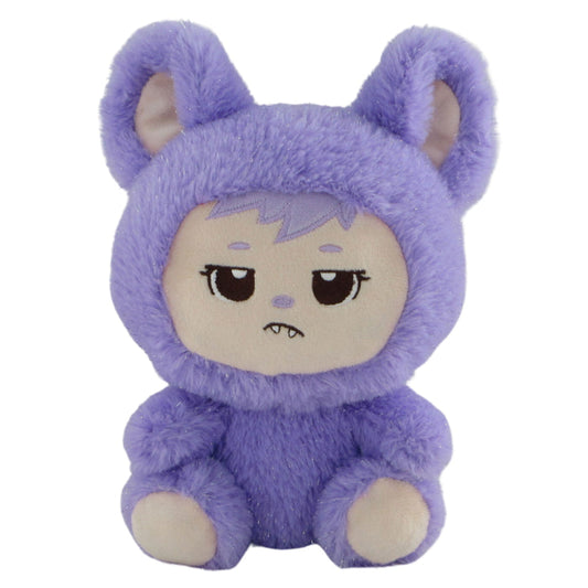Yoonique Toys LaBabies 8 Inch Sparkle Purple Plush Toy