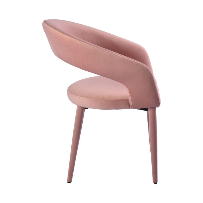 Zena Dining Chair Dusty Rose