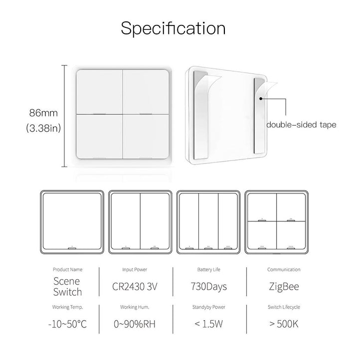 ZigBee hub required for adding the switch to it for normal use and 2MQTT Setup available - MOES