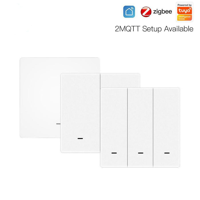 ZigBee Smart 9 Scene Mechanical Push Button Switch Multi-Control Battery Powered - MOES
