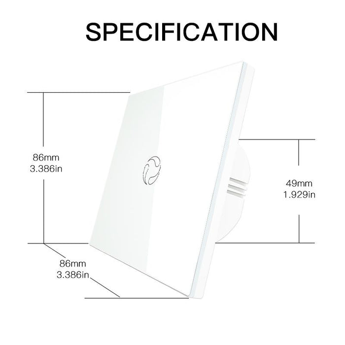 ZigBee Smart Boiler Switch Water Heater Smart Life Tuya APP Remote Control Amazon Alexa Echo Google Home Voice Control Glass Panel Hub Required - Moes
